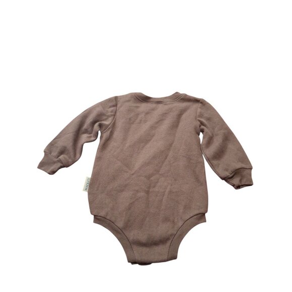Disney Baby Unisex Brown Mickey Mouse Long Sleeve Bodysuit Sz 6-9 Months NWOT - Picture 6 of 7